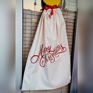 New Double Tie Canvas Santa Sacks - Low Shipping XL